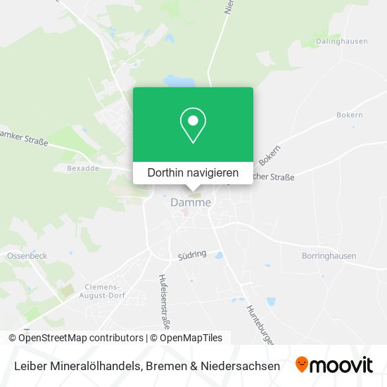 Leiber Mineralölhandels Karte