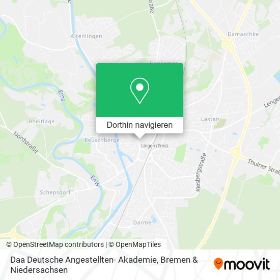 Daa Deutsche Angestellten- Akademie Karte