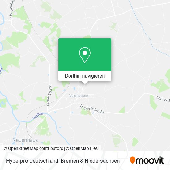 Hyperpro Deutschland Karte