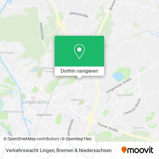 Verkehrswacht Lingen Karte