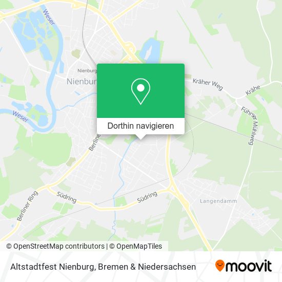 Altstadtfest Nienburg Karte