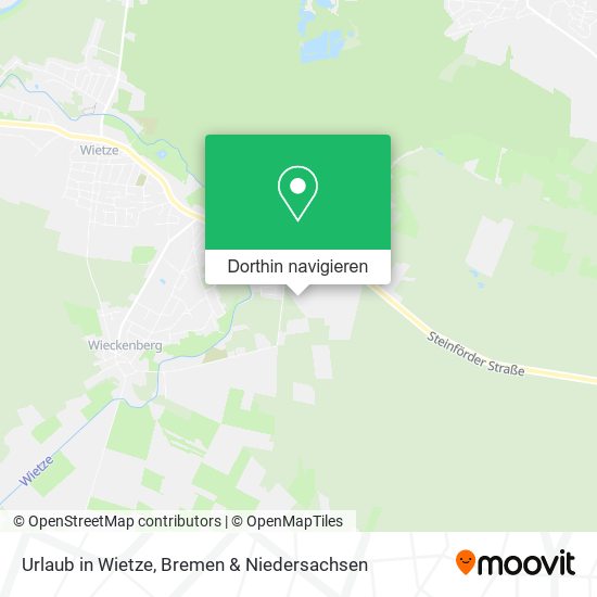 Urlaub in Wietze Karte