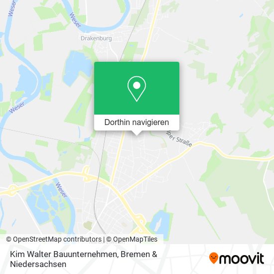 Kim Walter Bauunternehmen Karte
