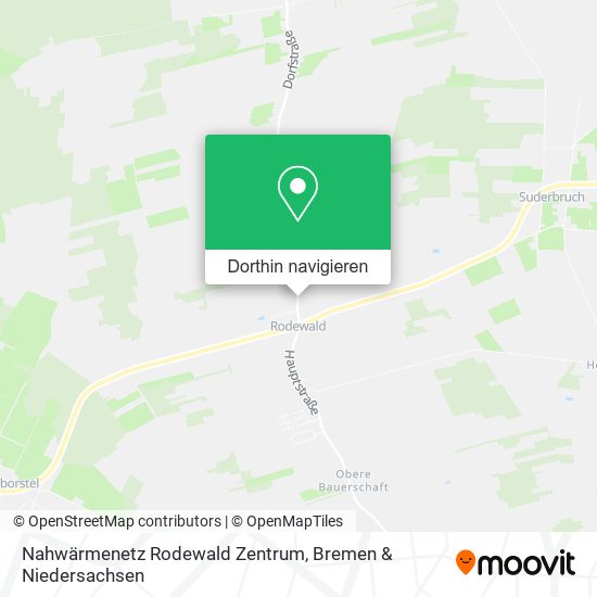 Nahwärmenetz Rodewald Zentrum Karte