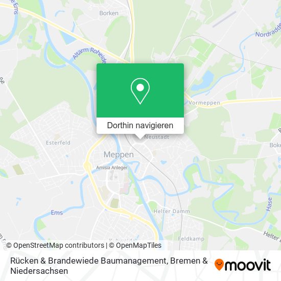 Rücken & Brandewiede Baumanagement Karte