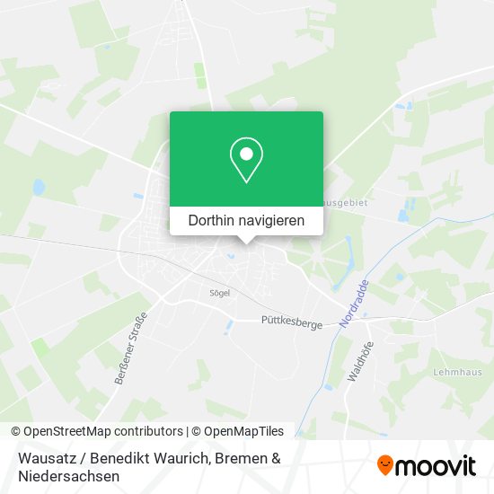 Wausatz / Benedikt Waurich Karte