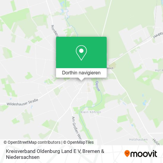 Kreisverband Oldenburg Land E V Karte