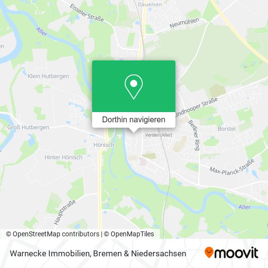 Warnecke Immobilien Karte