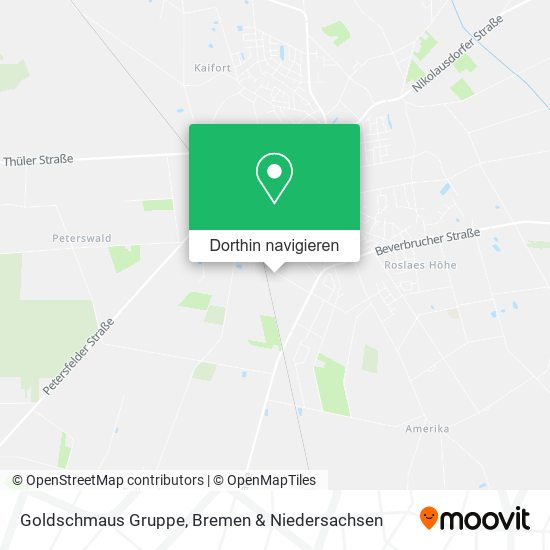 Goldschmaus Gruppe Karte