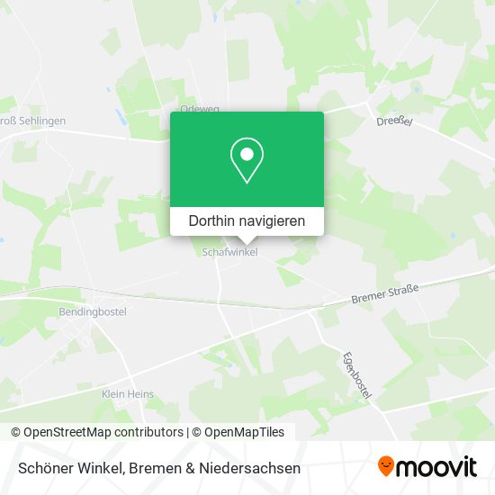 Schöner Winkel Karte