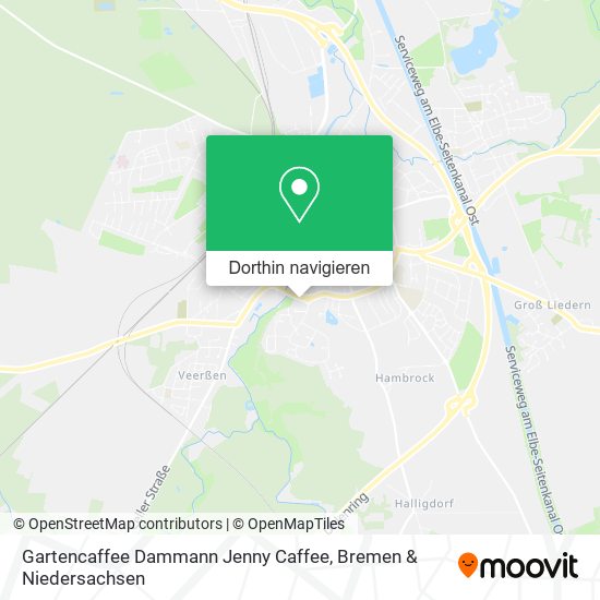 Gartencaffee Dammann Jenny Caffee Karte