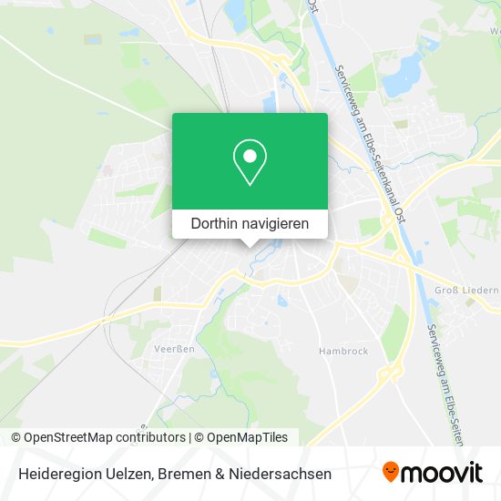 Heideregion Uelzen Karte