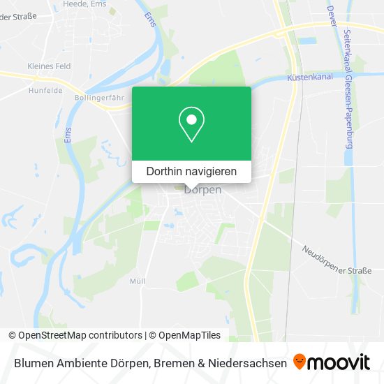 Blumen Ambiente Dörpen Karte