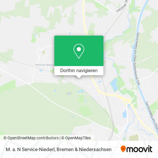 M. a. N Service-Niederl Karte