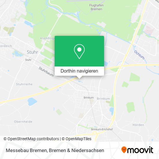 Messebau Bremen Karte