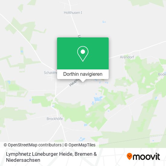 Lymphnetz Lüneburger Heide Karte