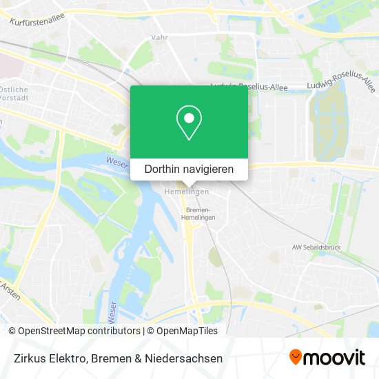 Zirkus Elektro Karte