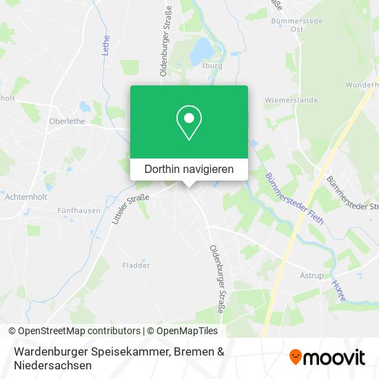 Wardenburger Speisekammer Karte