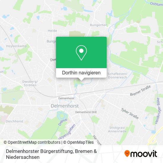 Delmenhorster Bürgerstiftung Karte