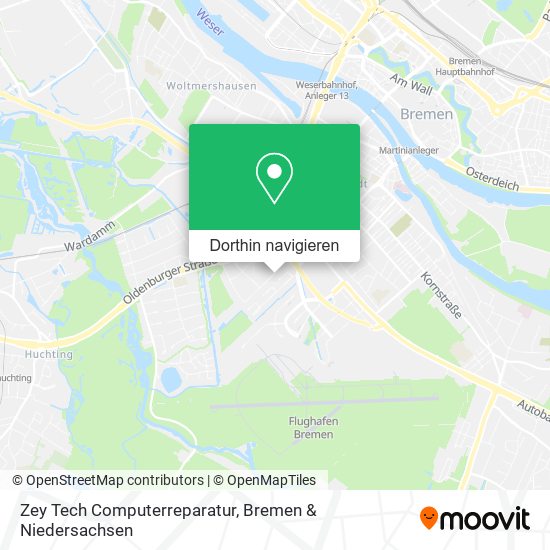 Zey Tech Computerreparatur Karte