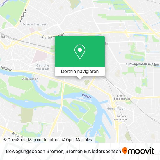 Bewegungscoach Bremen Karte