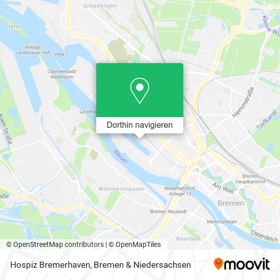 Hospiz Bremerhaven Karte