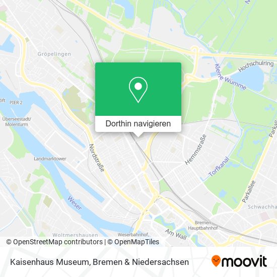 Kaisenhaus Museum Karte