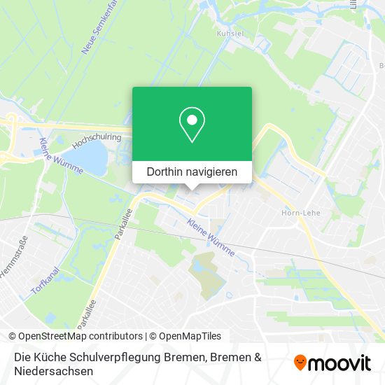 Die Küche Schulverpflegung Bremen Karte