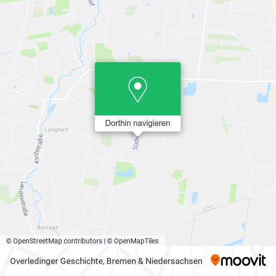 Overledinger Geschichte Karte
