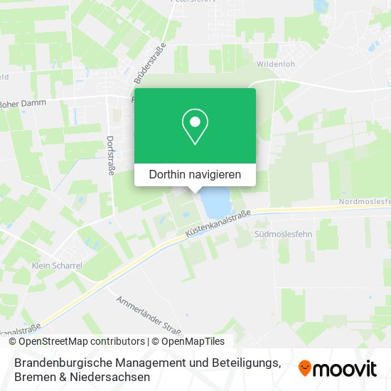 Brandenburgische Management und Beteiligungs Karte