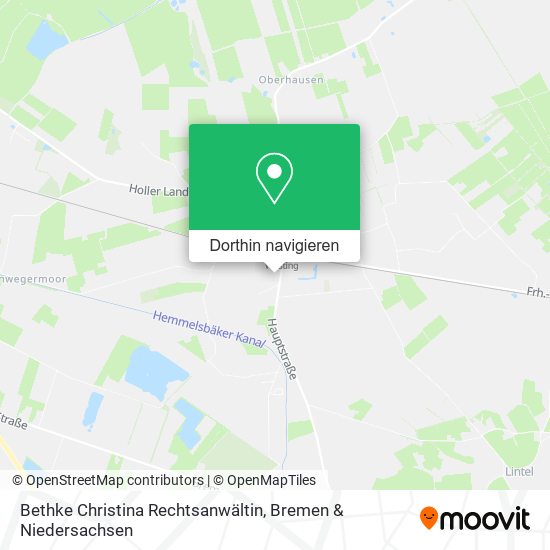 Bethke Christina Rechtsanwältin Karte