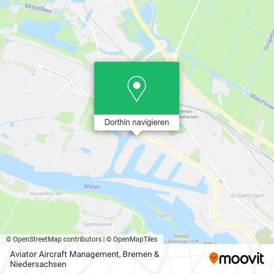 Aviator Aircraft Management Karte