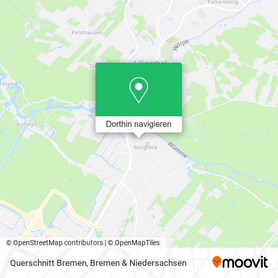 Querschnitt Bremen Karte