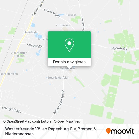 Wasserfreunde Völlen Papenburg E V Karte
