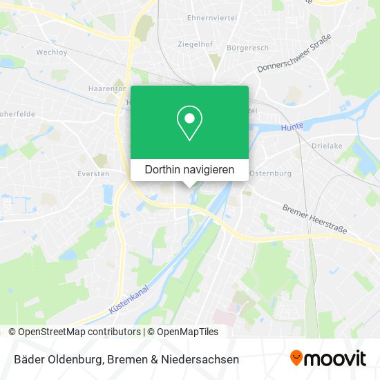 Bäder Oldenburg Karte