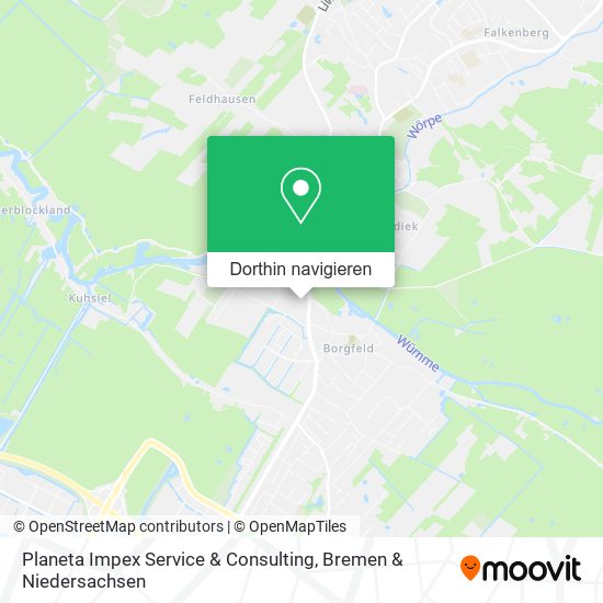 Planeta Impex Service & Consulting Karte