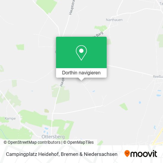 Campingplatz Heidehof Karte