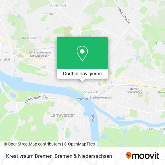 Kreativraum Bremen Karte