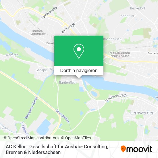 AC Kellner Gesellschaft für Ausbau- Consulting Karte