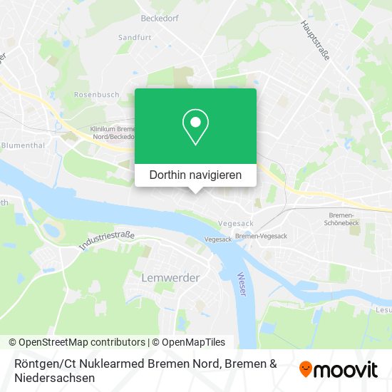 Röntgen / Ct Nuklearmed Bremen Nord Karte