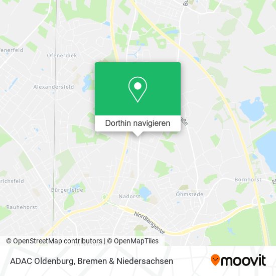 ADAC Oldenburg Karte