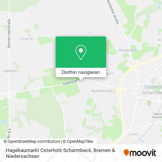 Hagebaumarkt Osterholz-Scharmbeck Karte