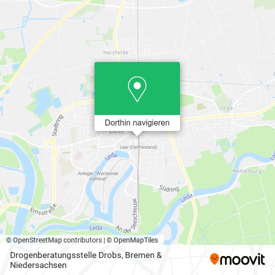 Drogenberatungsstelle Drobs Karte