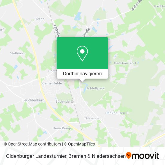 Oldenburger Landesturnier Karte