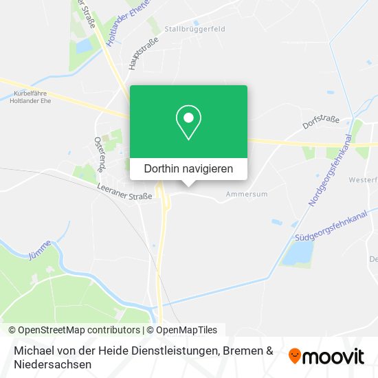 Michael von der Heide Dienstleistungen Karte