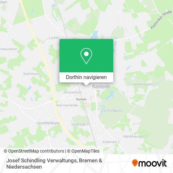 Josef Schindling Verwaltungs Karte