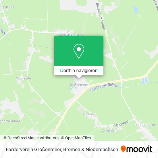 Förderverein Großenmeer Karte