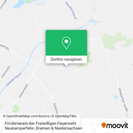 Förderverein der Freiwilligen Feuerwehr Neukamperfehn Karte