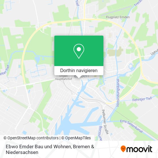 Ebwo Emder Bau und Wohnen Karte