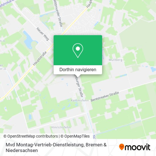 Mvd Montag-Vertrieb-Dienstleistung Karte